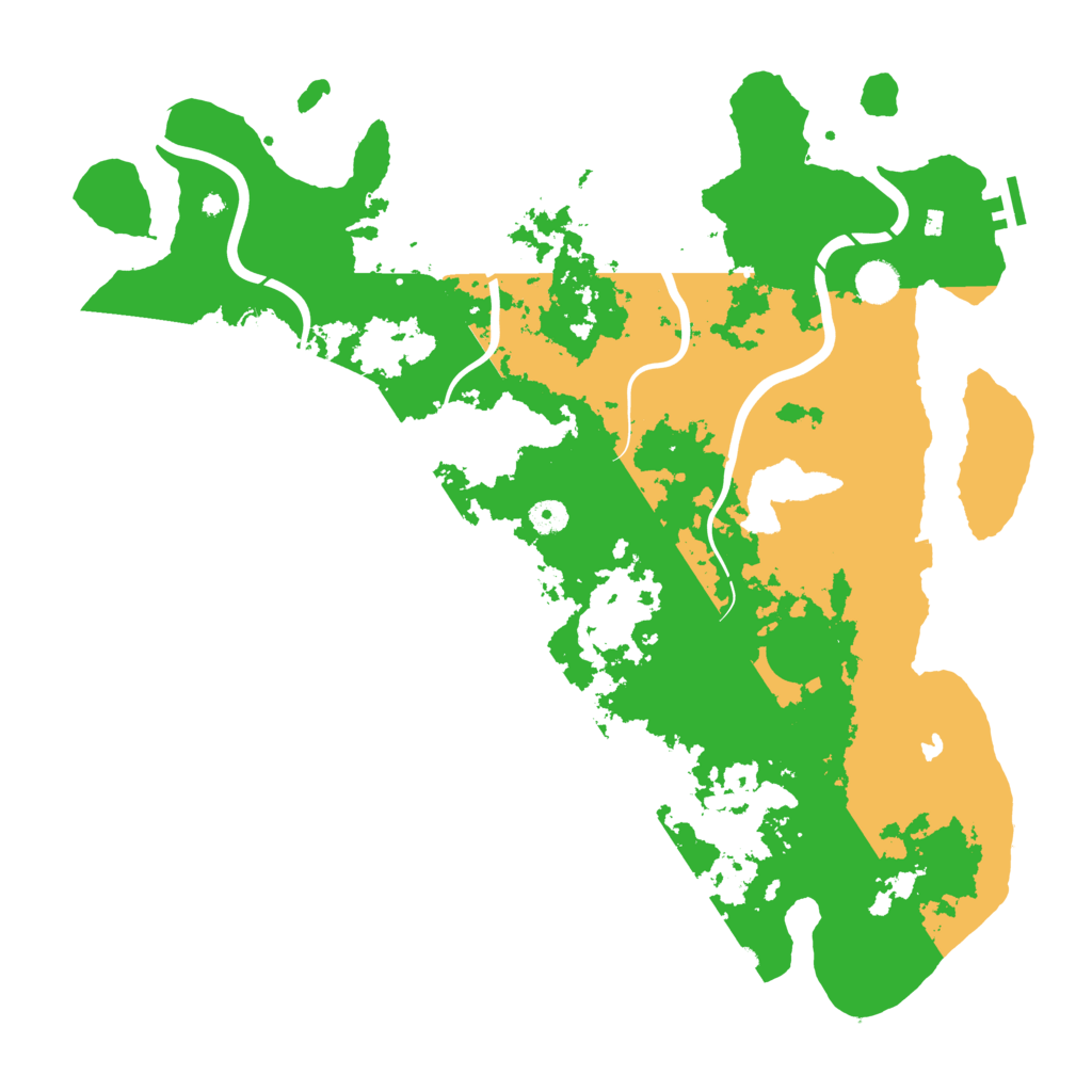 Biome Rust Map: Procedural Map, Size: 4500, Seed: 423452