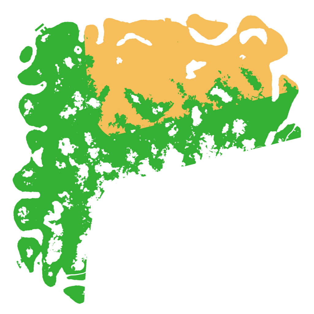 Biome Rust Map: Procedural Map, Size: 6000, Seed: 436854567