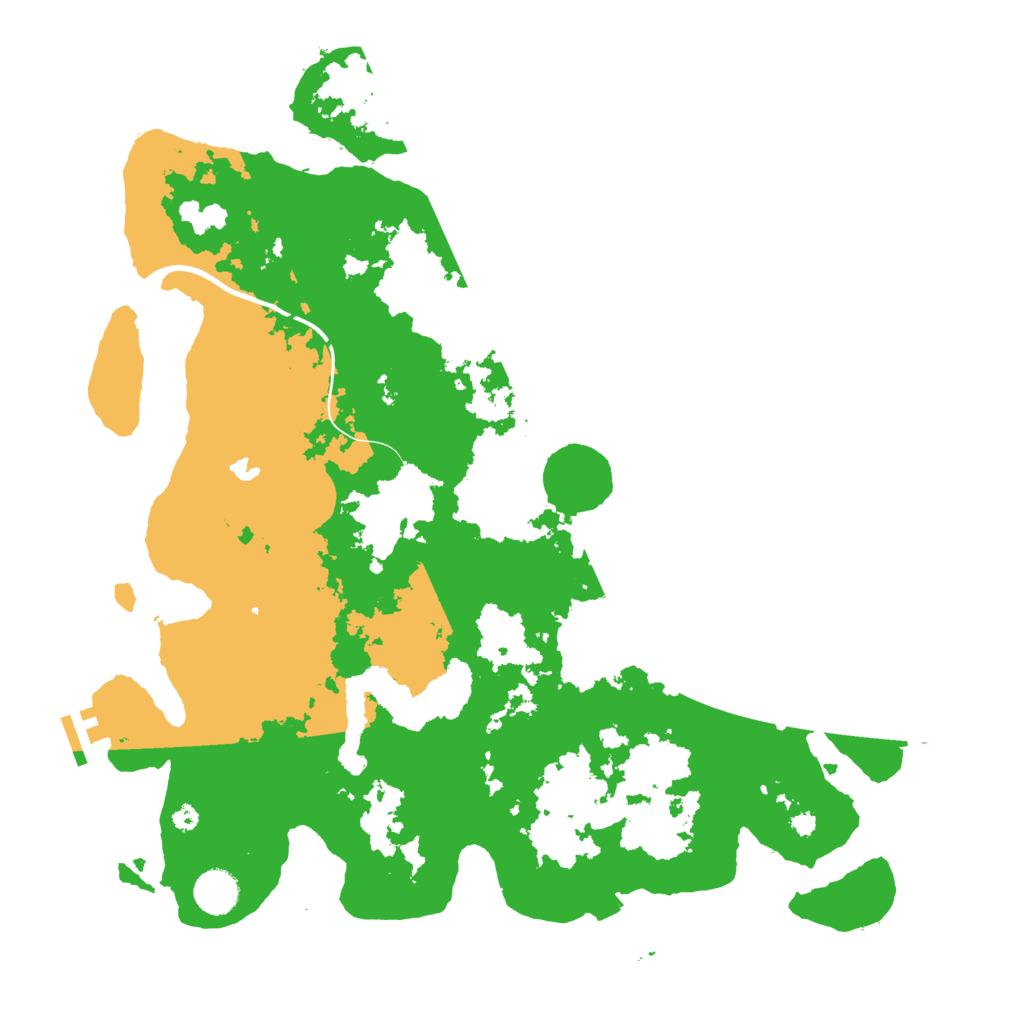 Biome Rust Map: Procedural Map, Size: 4000, Seed: 17954