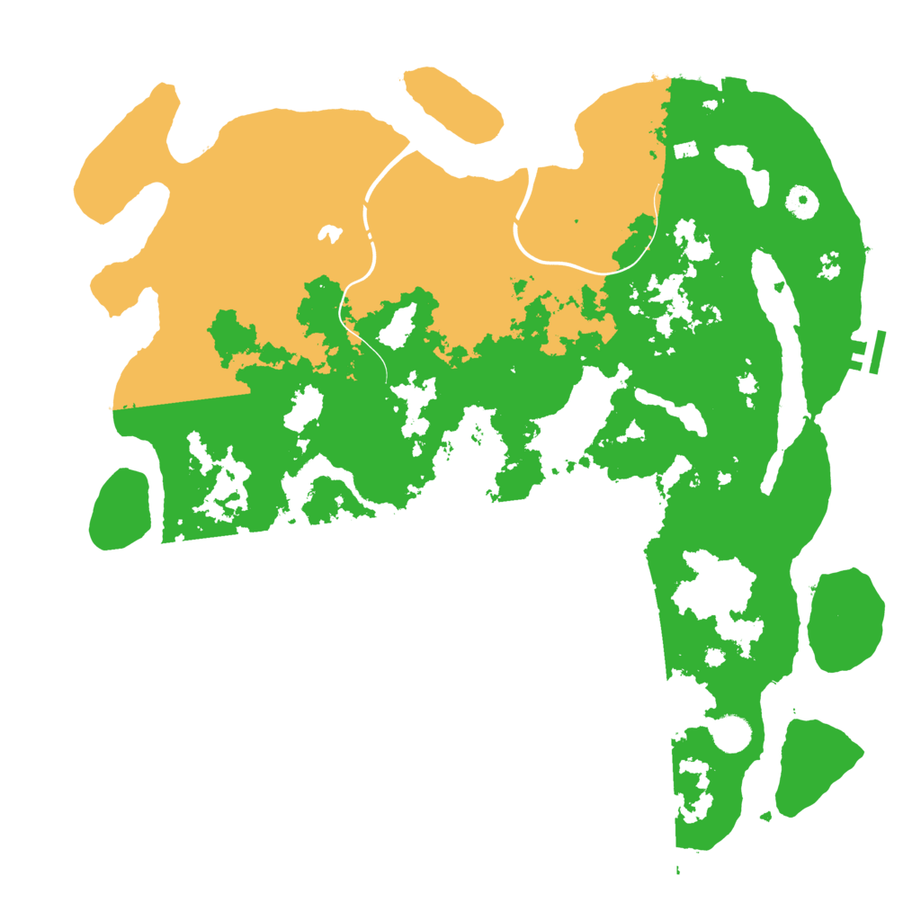 Biome Rust Map: Procedural Map, Size: 4250, Seed: 213700410