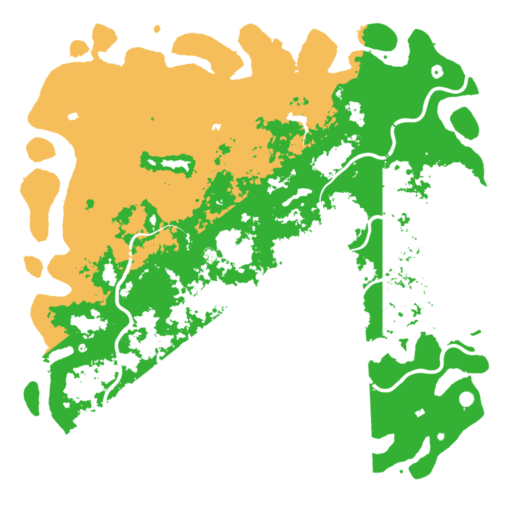 Biome Rust Map: Procedural Map, Size: 6000, Seed: 965627980