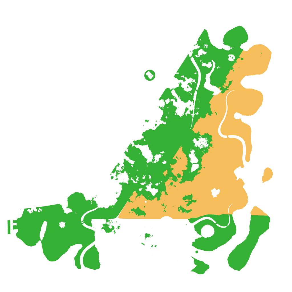 Biome Rust Map: Procedural Map, Size: 4250, Seed: 1277972132