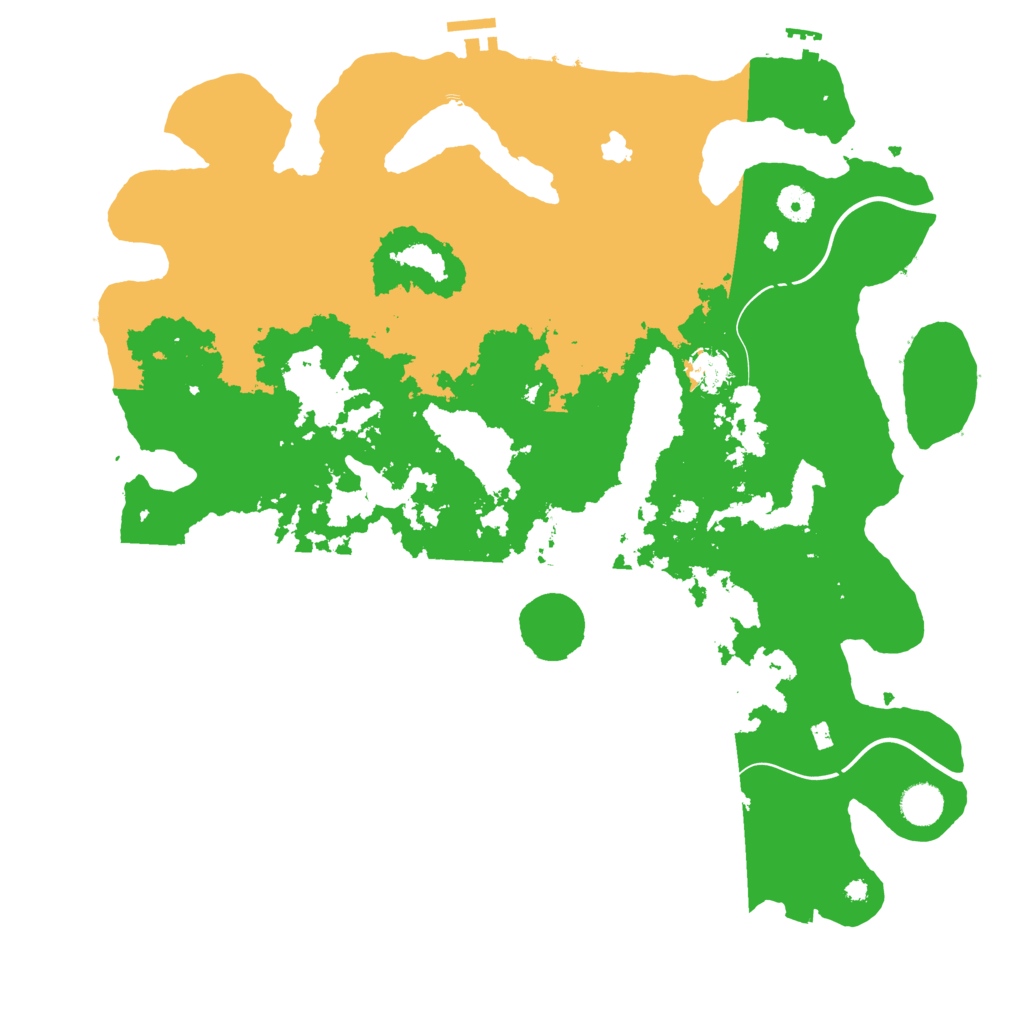 Biome Rust Map: Procedural Map, Size: 4250, Seed: 1247007200