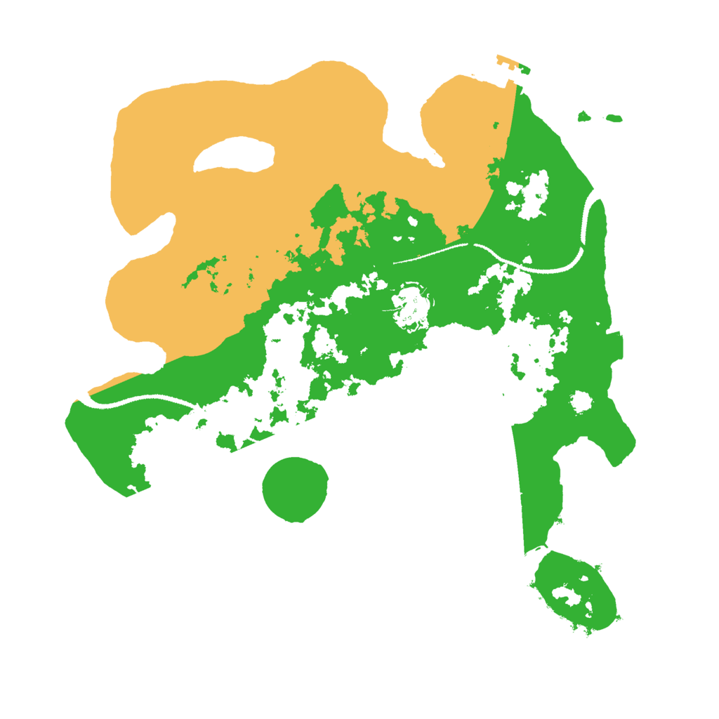 Biome Rust Map: Procedural Map, Size: 3000, Seed: 928429282