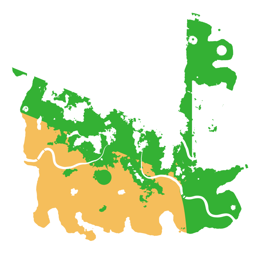 Biome Rust Map: Procedural Map, Size: 4500, Seed: 24020130