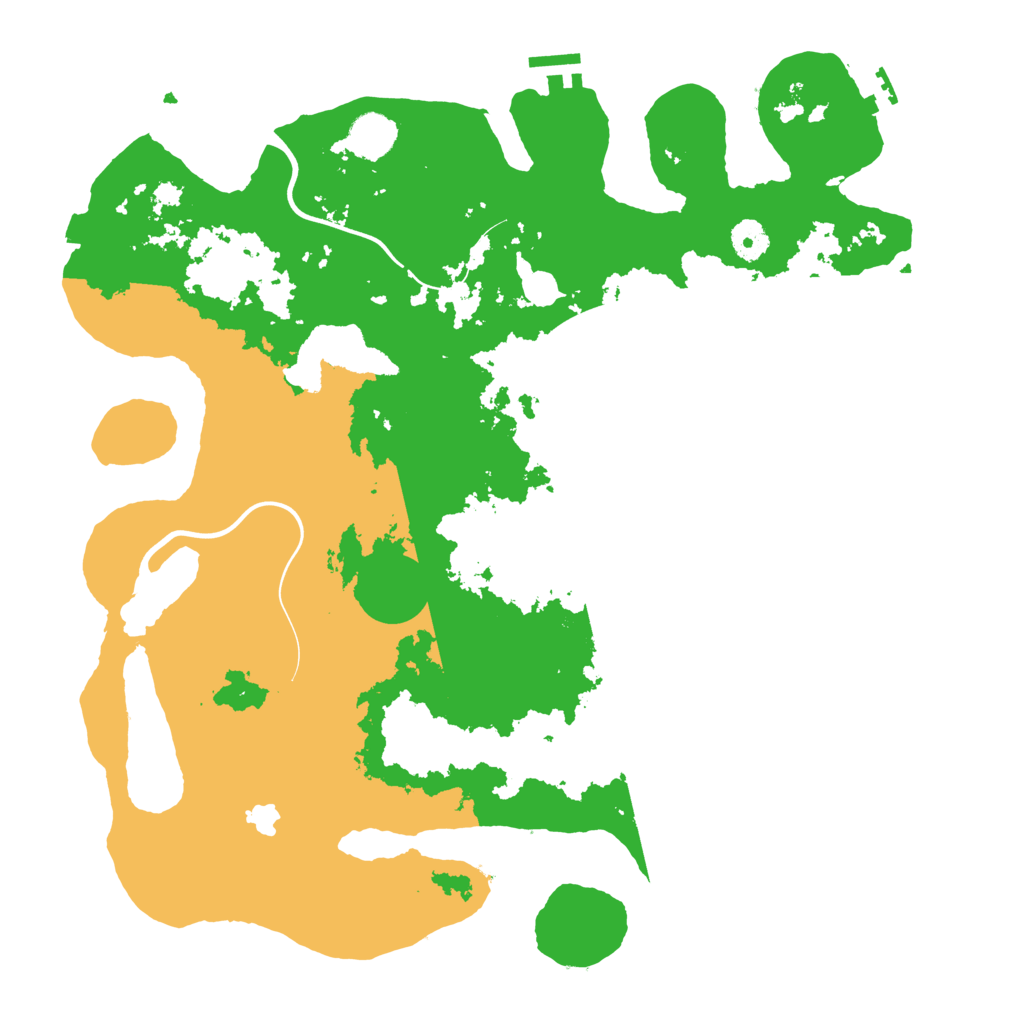 Biome Rust Map: Procedural Map, Size: 4000, Seed: 1356187720