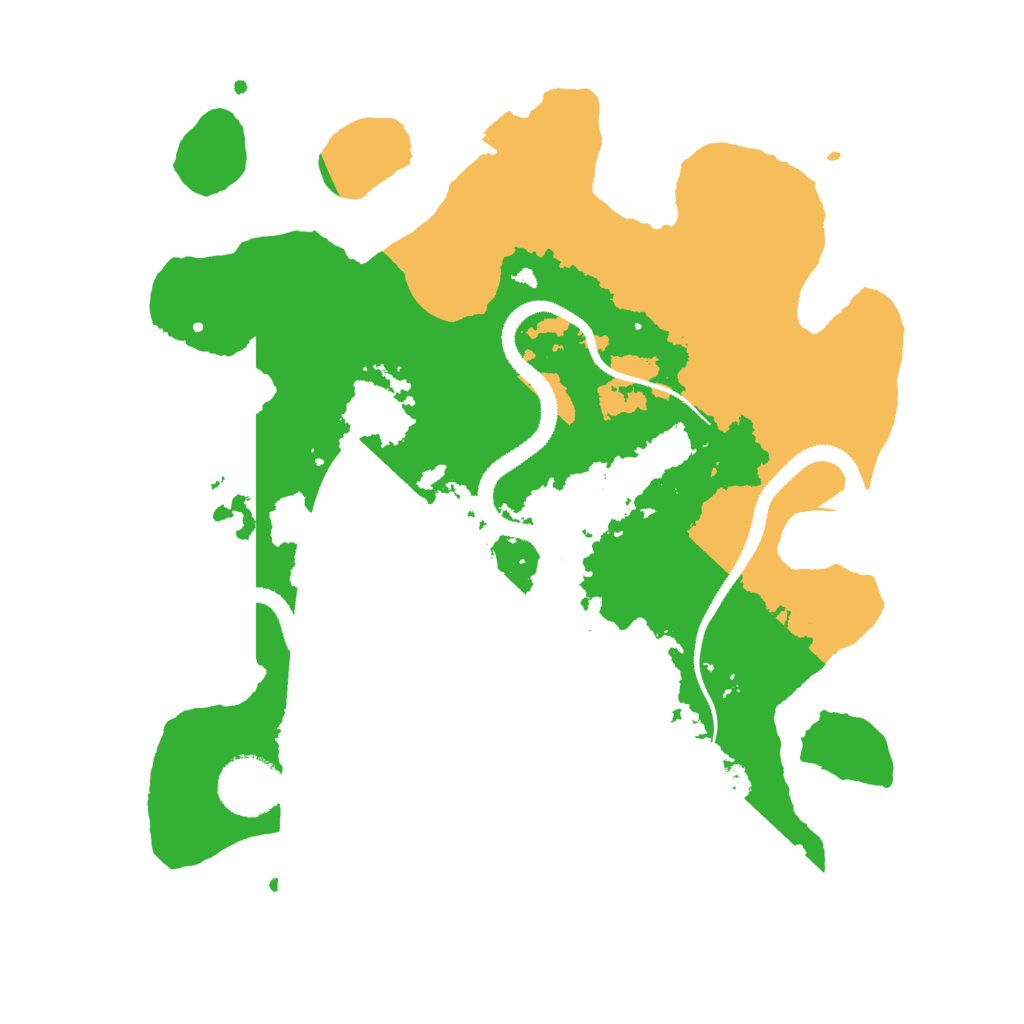 Biome Rust Map: Procedural Map, Size: 3000, Seed: 192416009