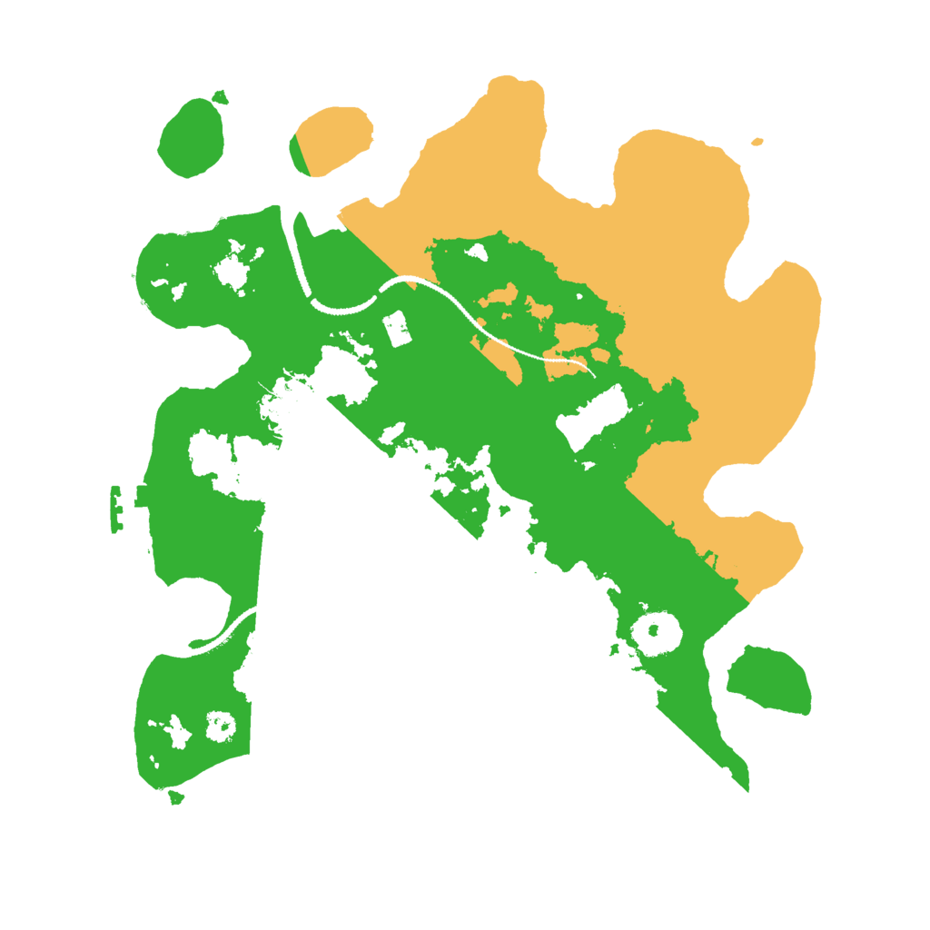 Biome Rust Map: Procedural Map, Size: 3000, Seed: 192416009