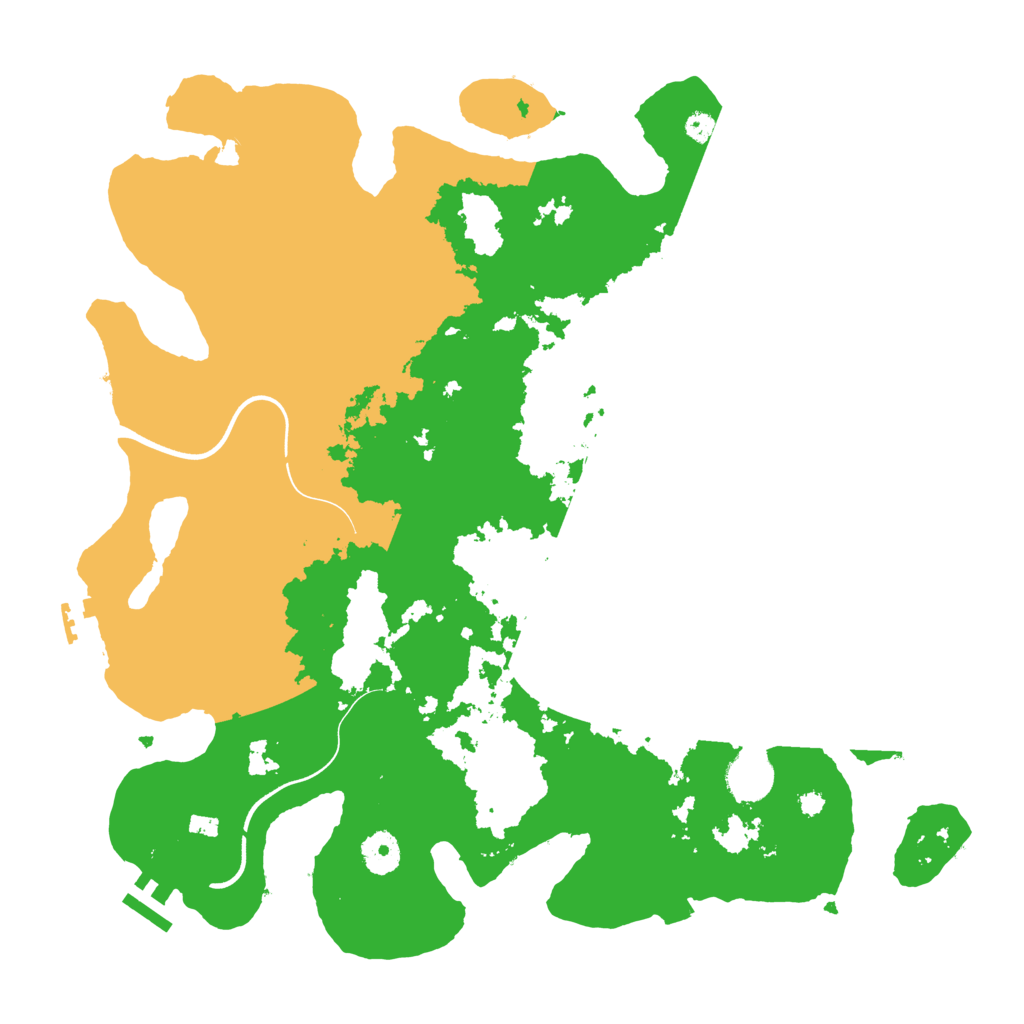 Biome Rust Map: Procedural Map, Size: 3800, Seed: 1942177104