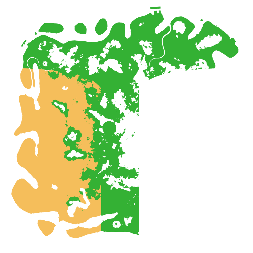 Biome Rust Map: Procedural Map, Size: 5000, Seed: 791999581