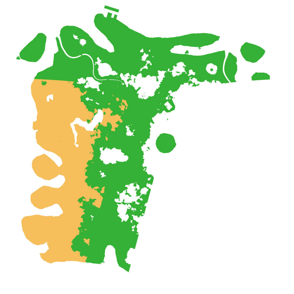 Biome Rust Map: Procedural Map, Size: 4000, Seed: 369981410