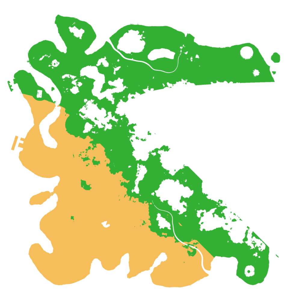 Biome Rust Map: Procedural Map, Size: 4250, Seed: 1338145155