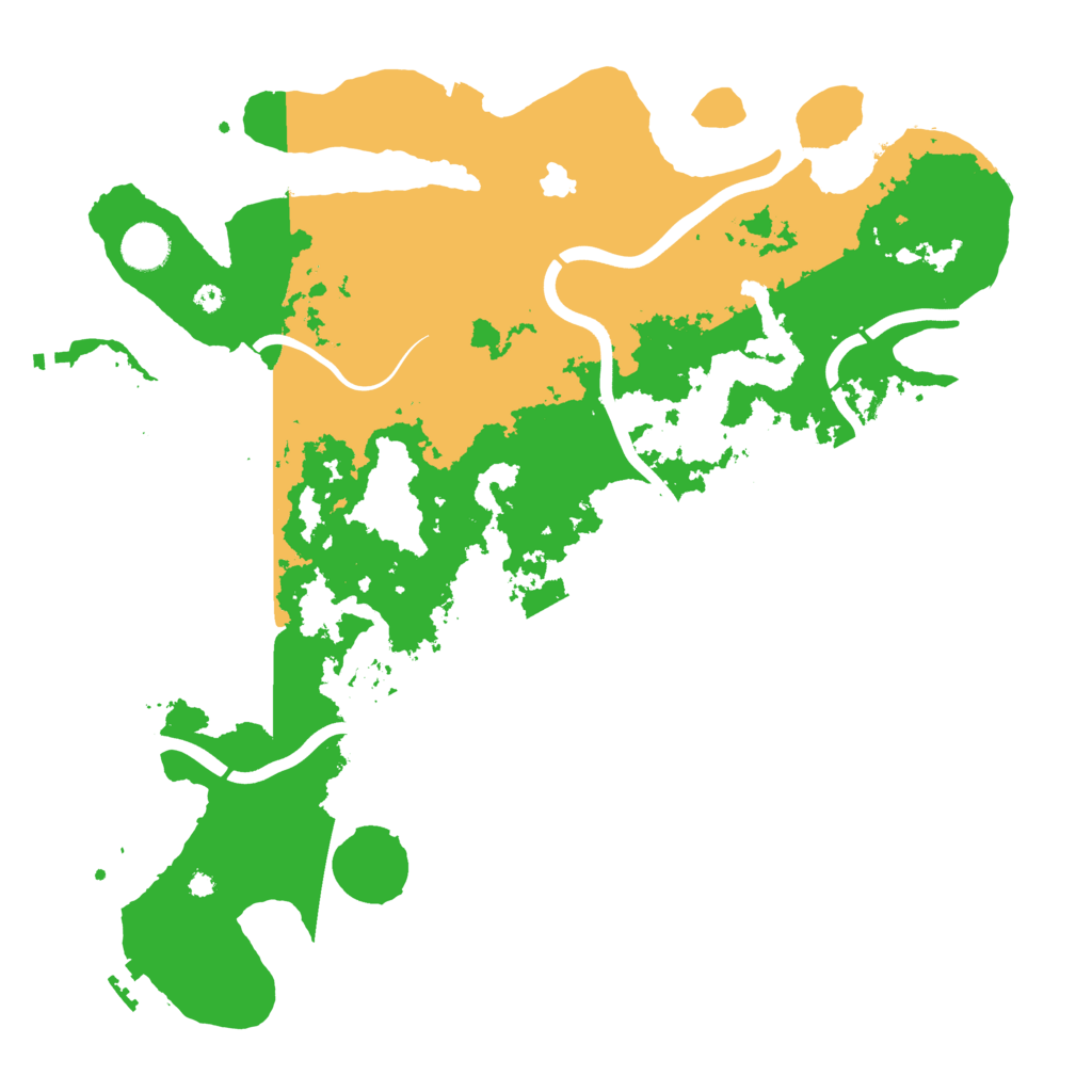Biome Rust Map: Procedural Map, Size: 4000, Seed: 353114