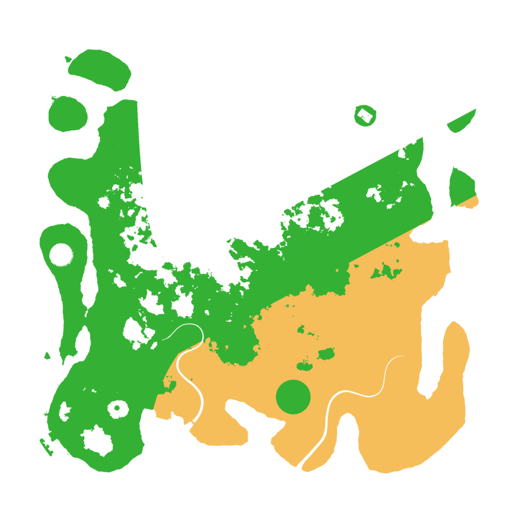 Biome Rust Map: Procedural Map, Size: 3900, Seed: 638201203