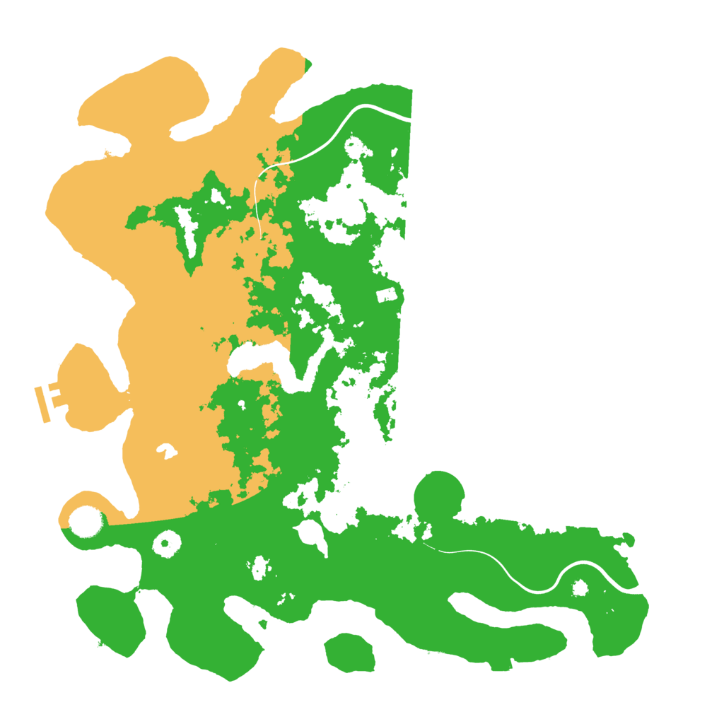 Biome Rust Map: Procedural Map, Size: 4000, Seed: 1872650812