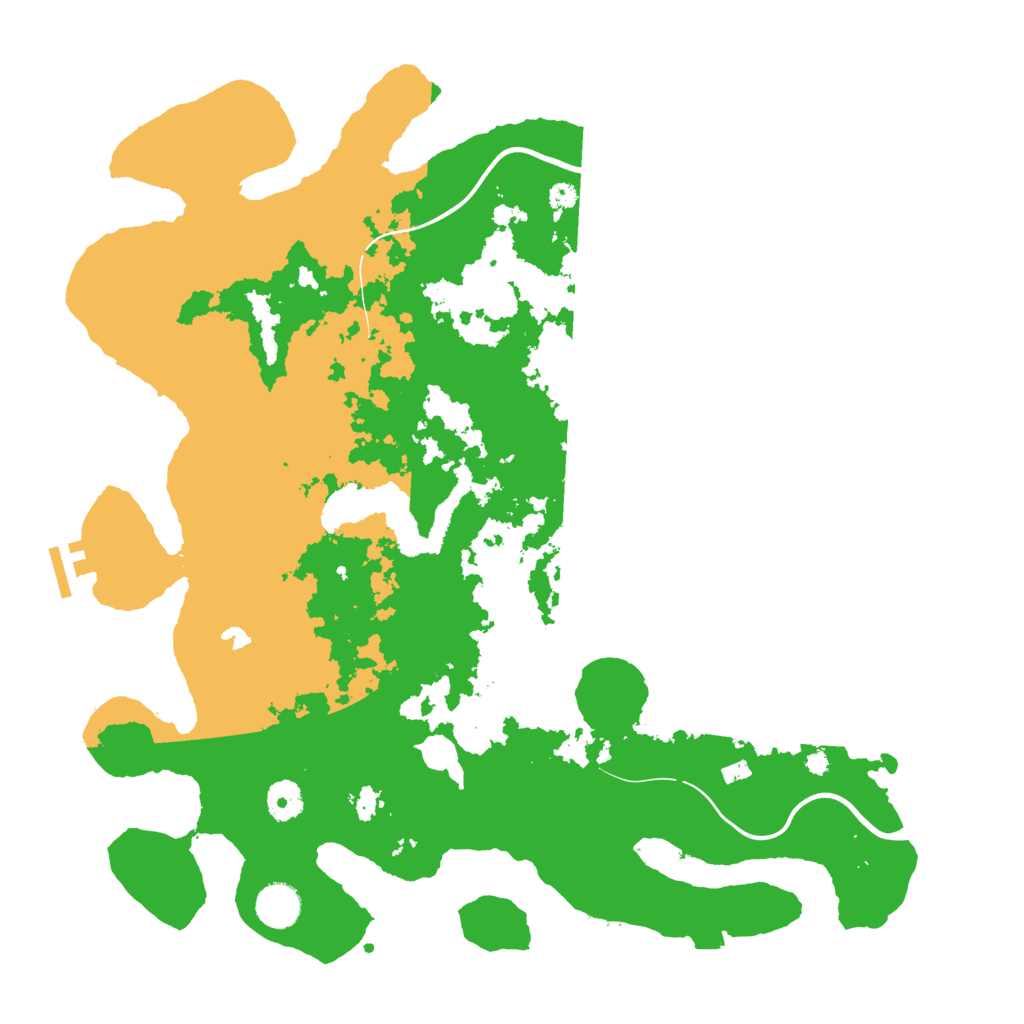 Biome Rust Map: Procedural Map, Size: 4000, Seed: 1872650812