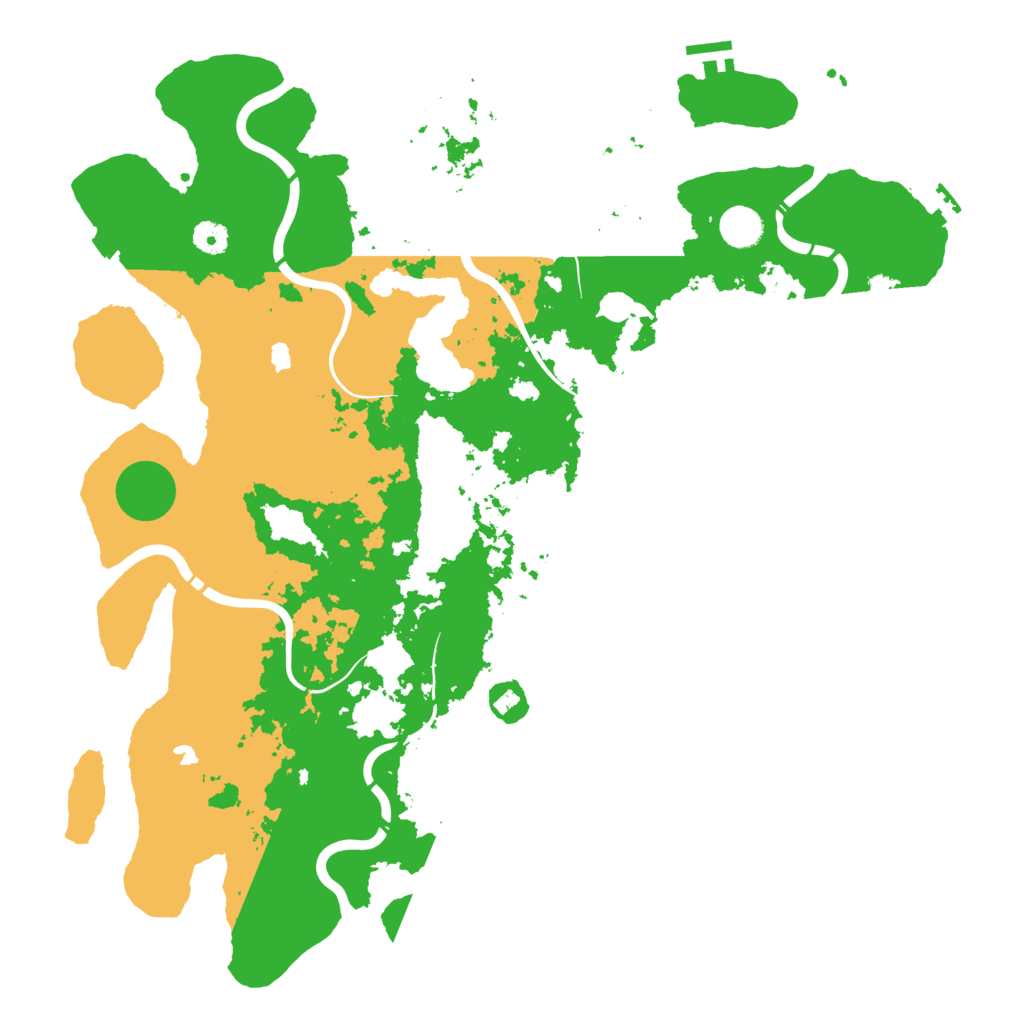 Biome Rust Map: Procedural Map, Size: 4500, Seed: 1542602292
