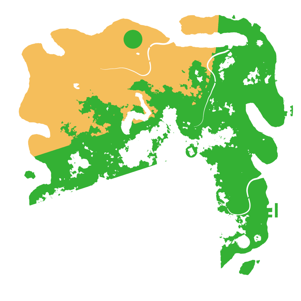 Biome Rust Map: Procedural Map, Size: 4250, Seed: 1075446585