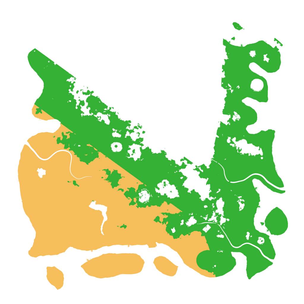 Biome Rust Map: Procedural Map, Size: 4253, Seed: 720718127