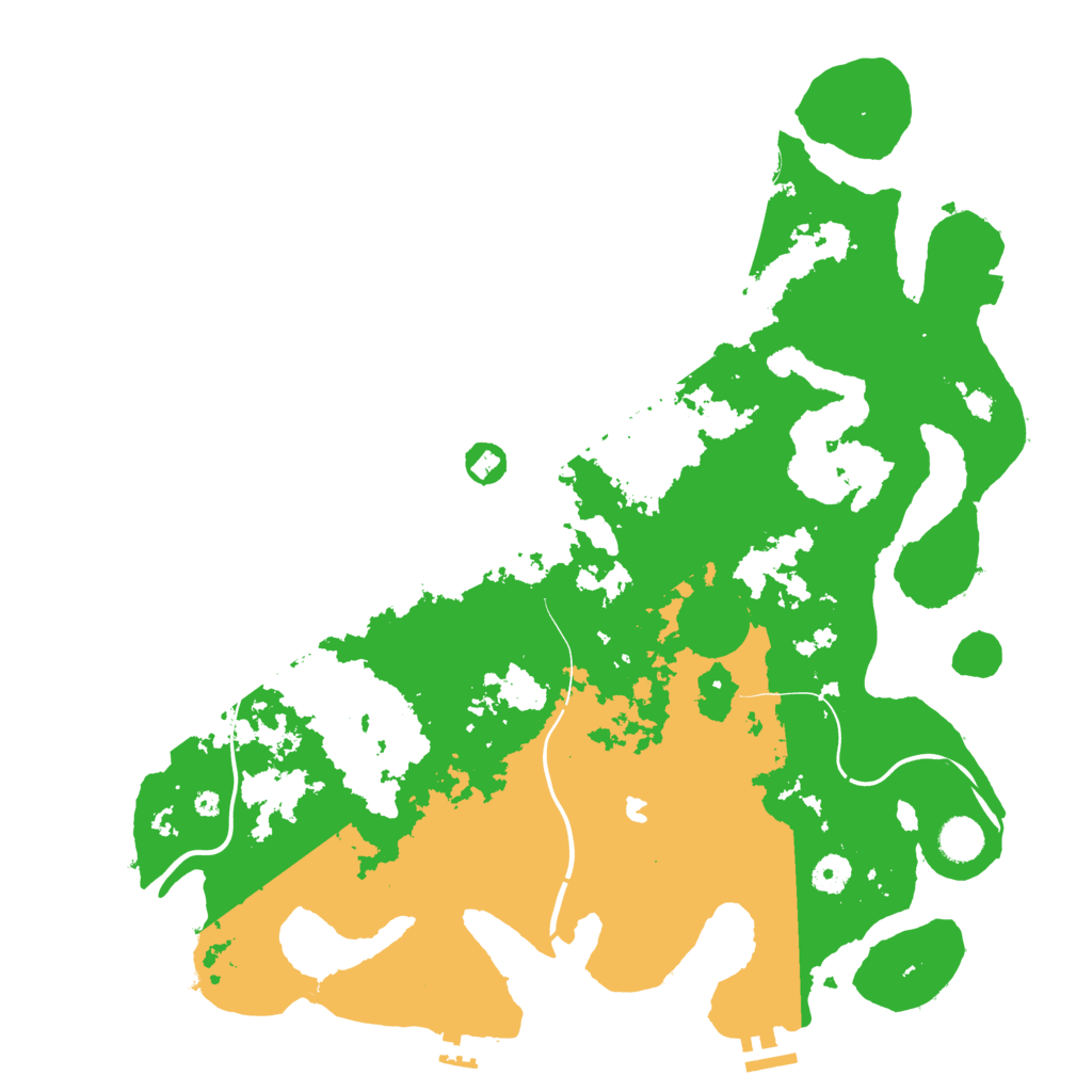 Biome Rust Map: Procedural Map, Size: 4250, Seed: 257468182