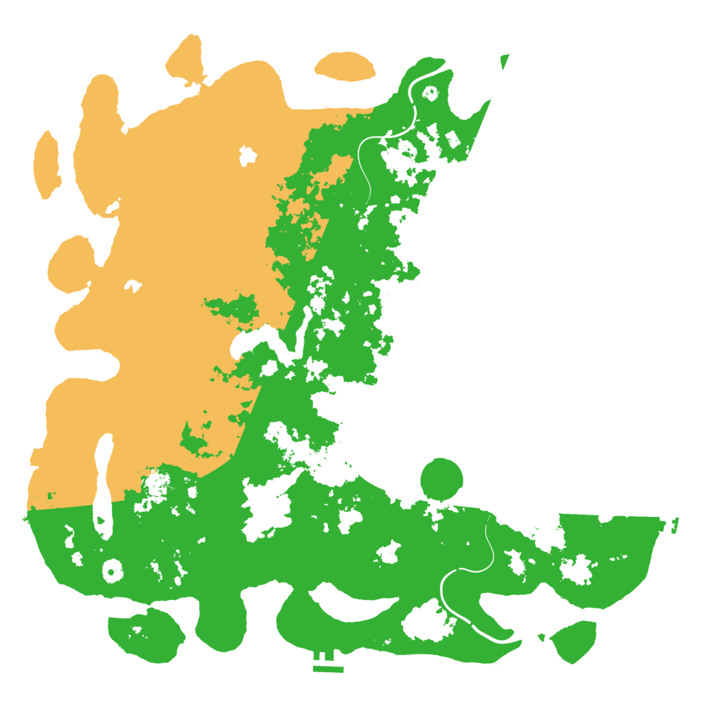 Biome Rust Map: Procedural Map, Size: 4650, Seed: 10022024