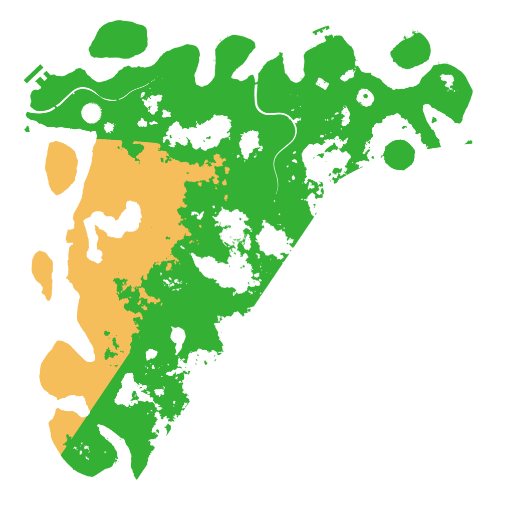 Biome Rust Map: Procedural Map, Size: 4500, Seed: 970402704