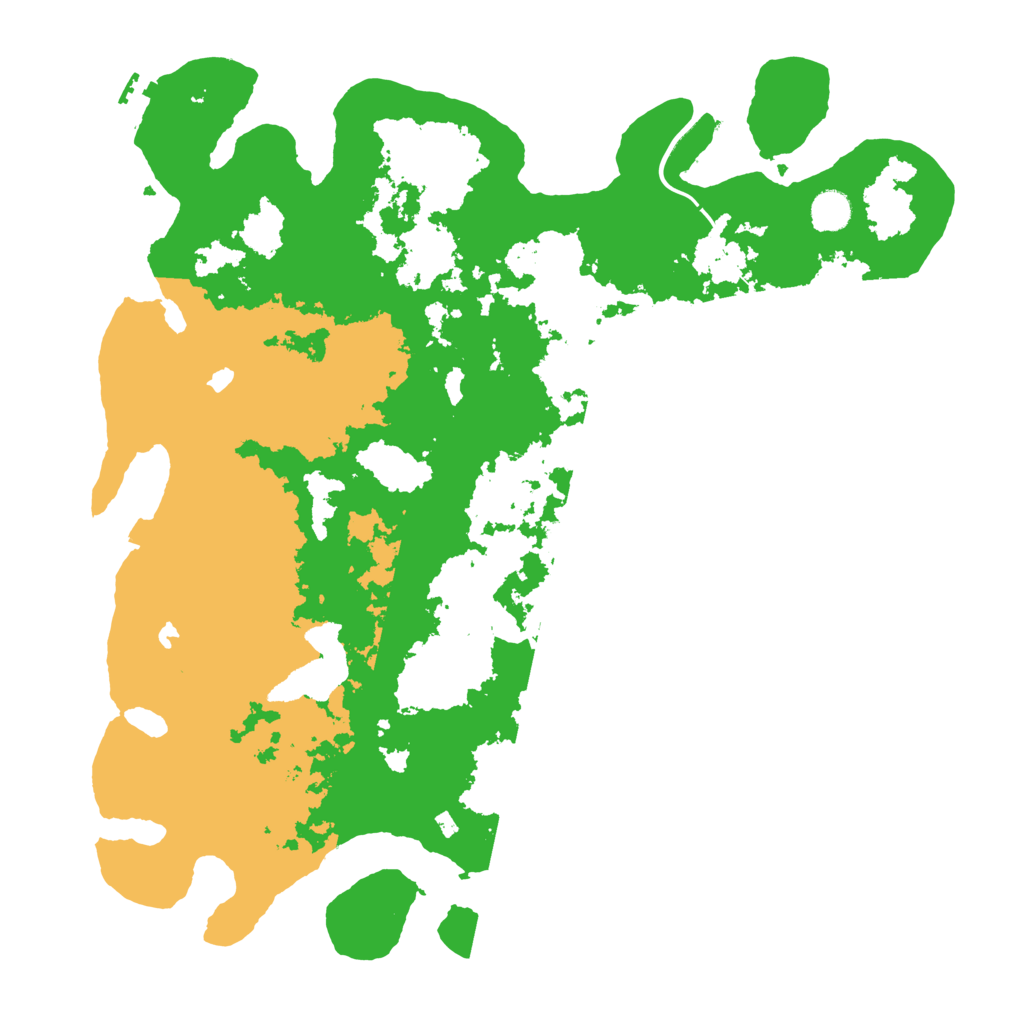 Biome Rust Map: Procedural Map, Size: 4500, Seed: 49998