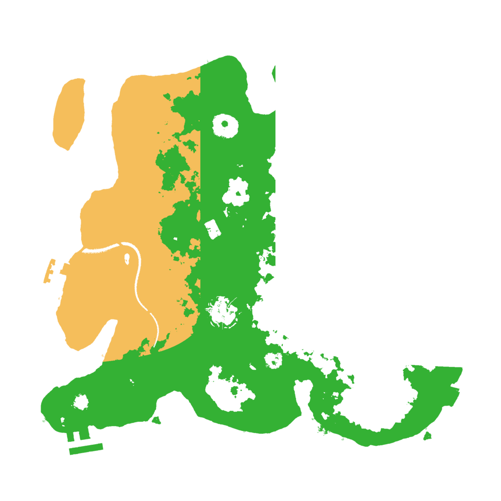 Biome Rust Map: Procedural Map, Size: 3000, Seed: 30741