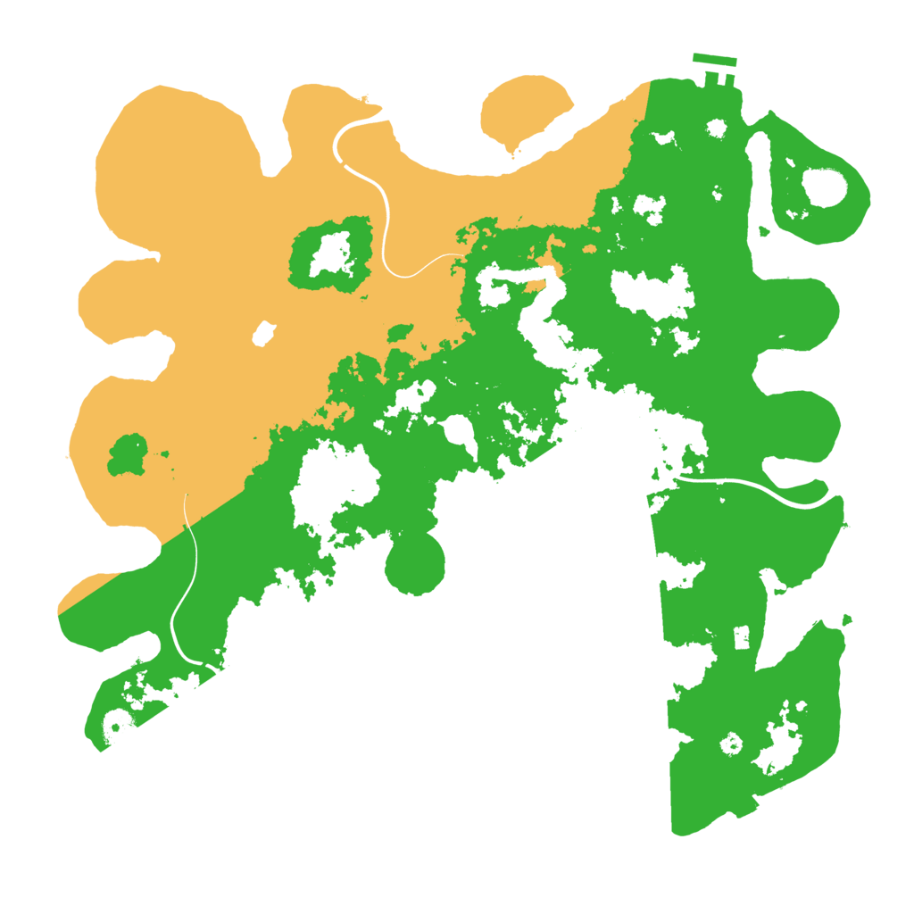 Biome Rust Map: Procedural Map, Size: 4222, Seed: 3102024