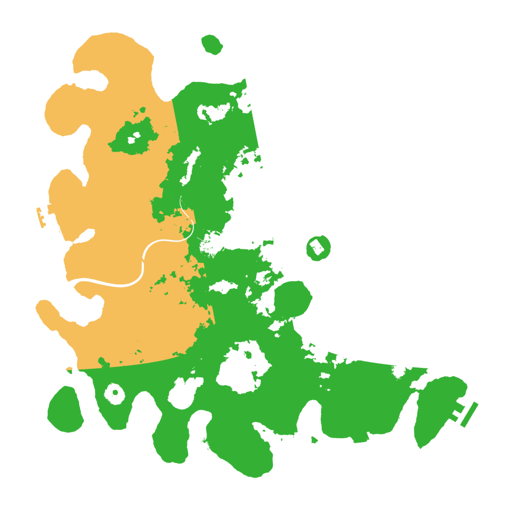 Biome Rust Map: Procedural Map, Size: 3750, Seed: 1123165174