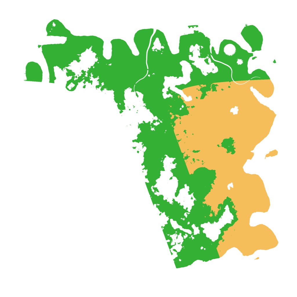 Biome Rust Map: Procedural Map, Size: 4500, Seed: 920700733