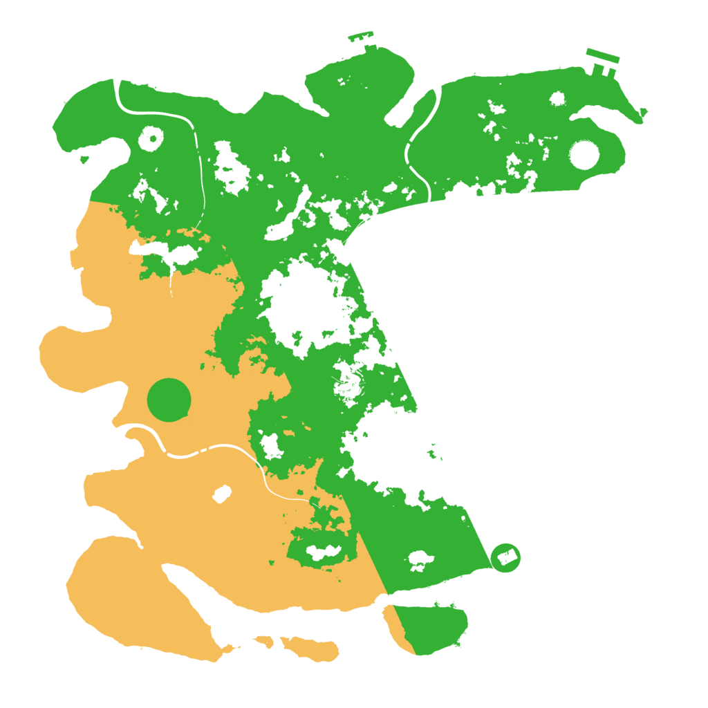 Biome Rust Map: Procedural Map, Size: 4250, Seed: 841580068