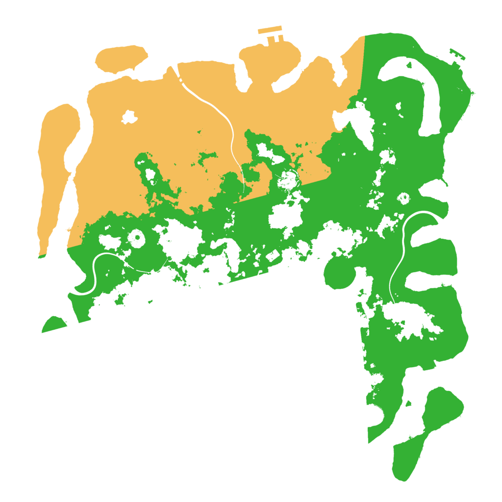 Biome Rust Map: Procedural Map, Size: 4253, Seed: 1893731866
