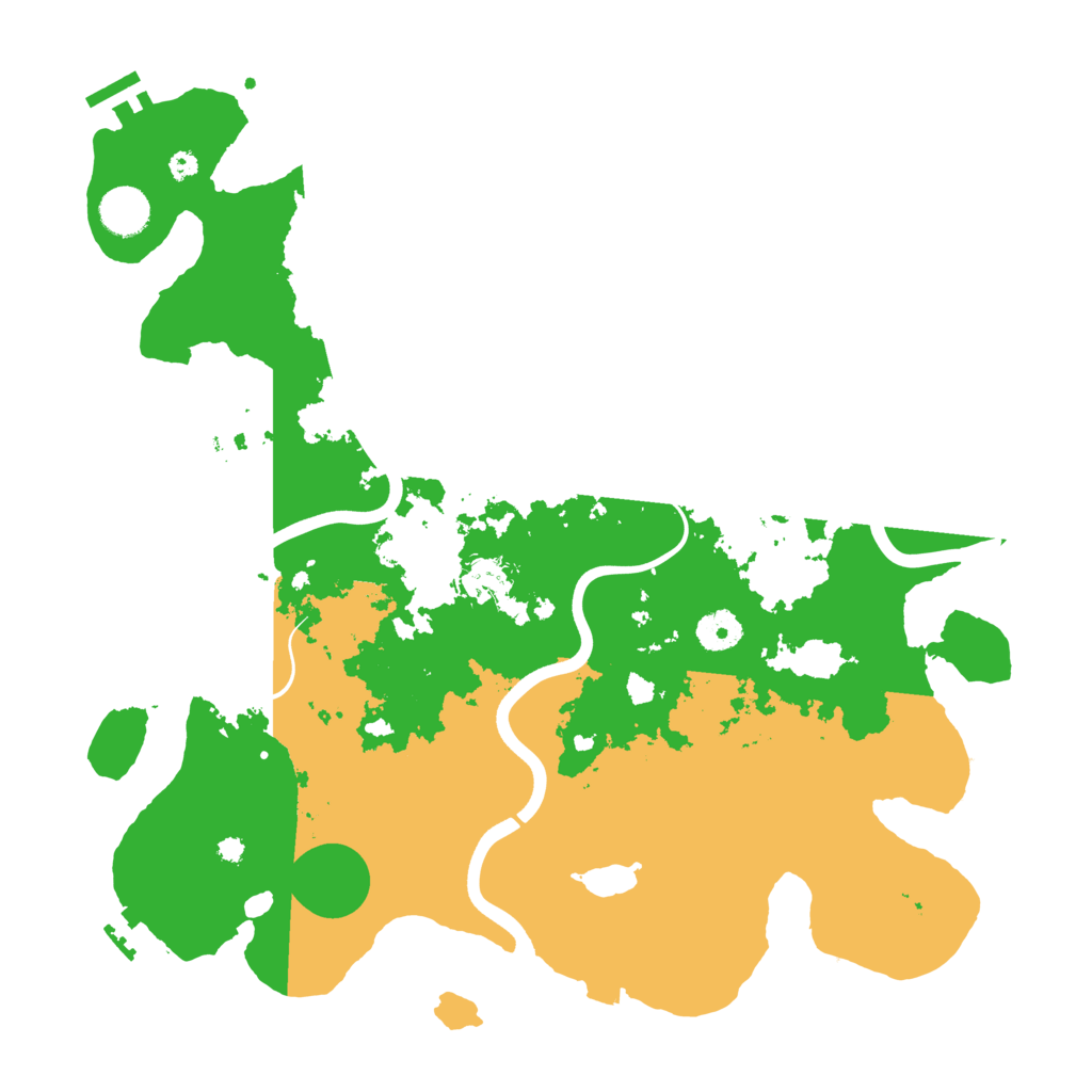 Biome Rust Map: Procedural Map, Size: 3850, Seed: 965455232