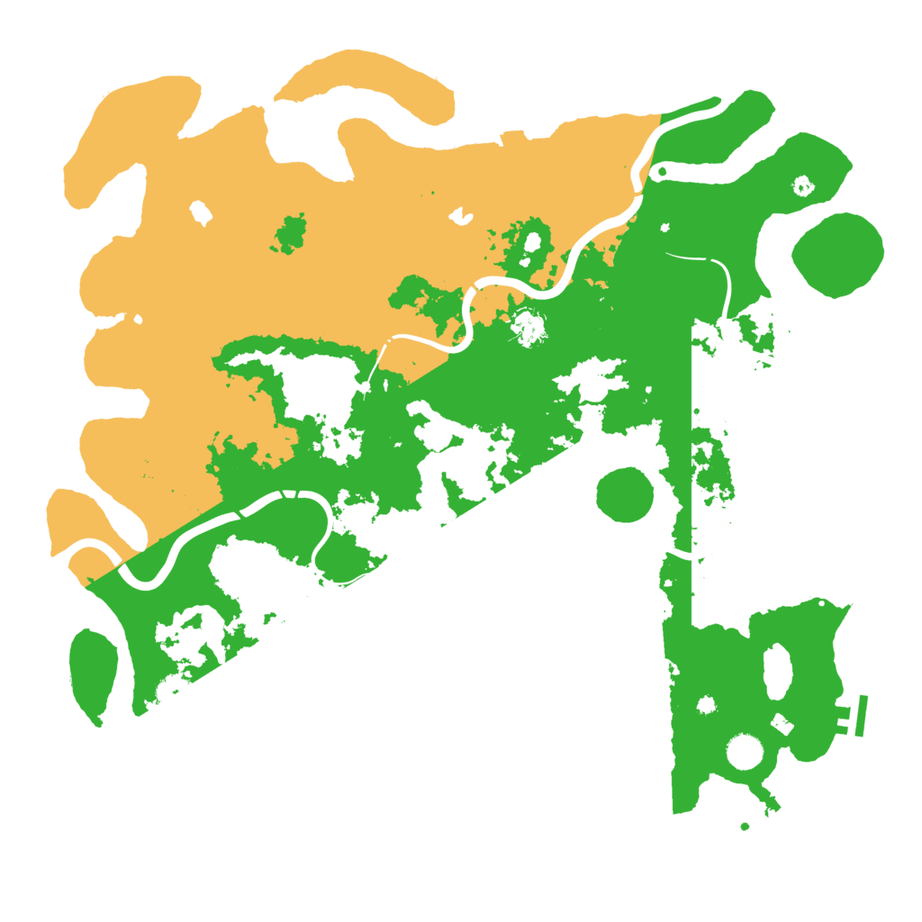 Biome Rust Map: Procedural Map, Size: 4500, Seed: 680571350