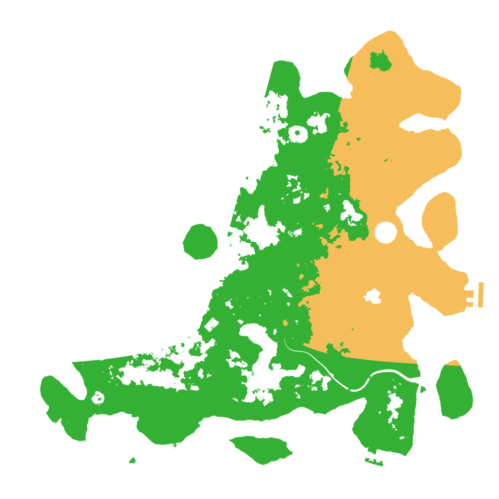 Biome Rust Map: Procedural Map, Size: 4000, Seed: 325537445