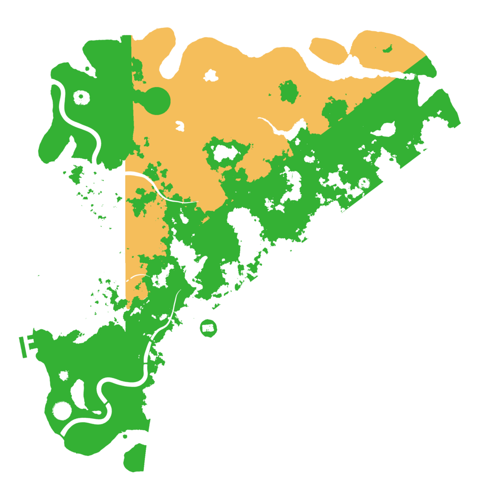Biome Rust Map: Procedural Map, Size: 4750, Seed: 291436921