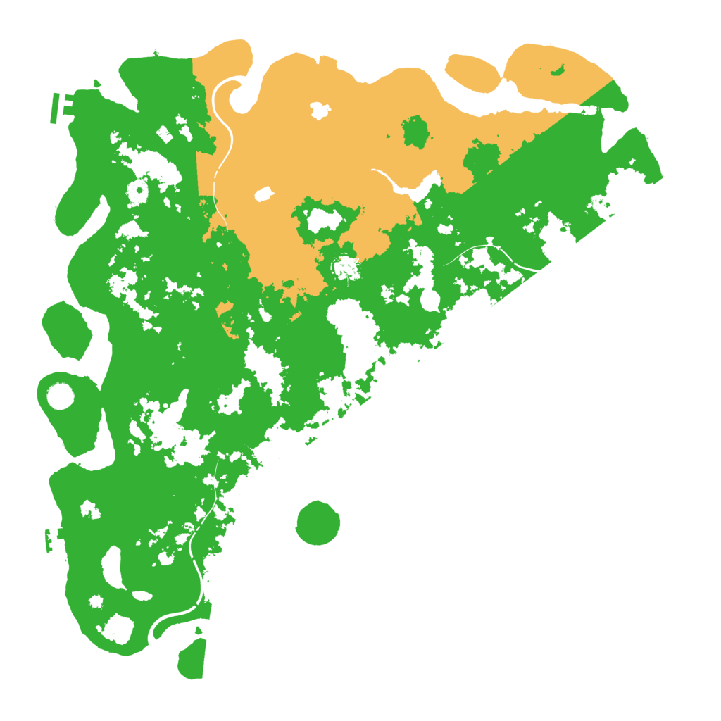 Biome Rust Map: Procedural Map, Size: 4750, Seed: 291436921