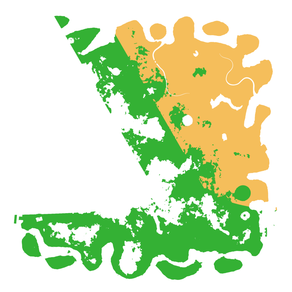 Biome Rust Map: Procedural Map, Size: 5000, Seed: 765447958