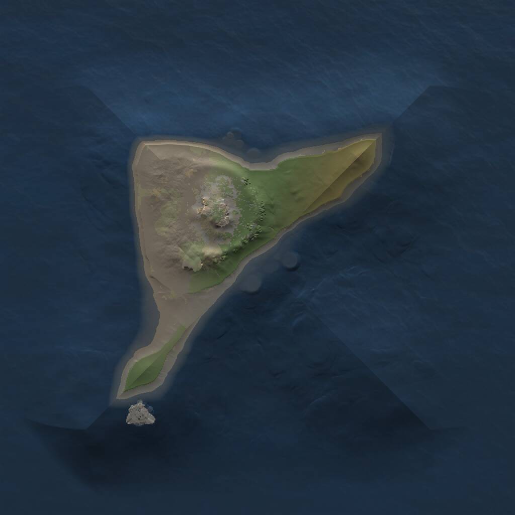 Rust Map: Procedural Map, Size: 1000, Seed: 77824, 1 Monuments