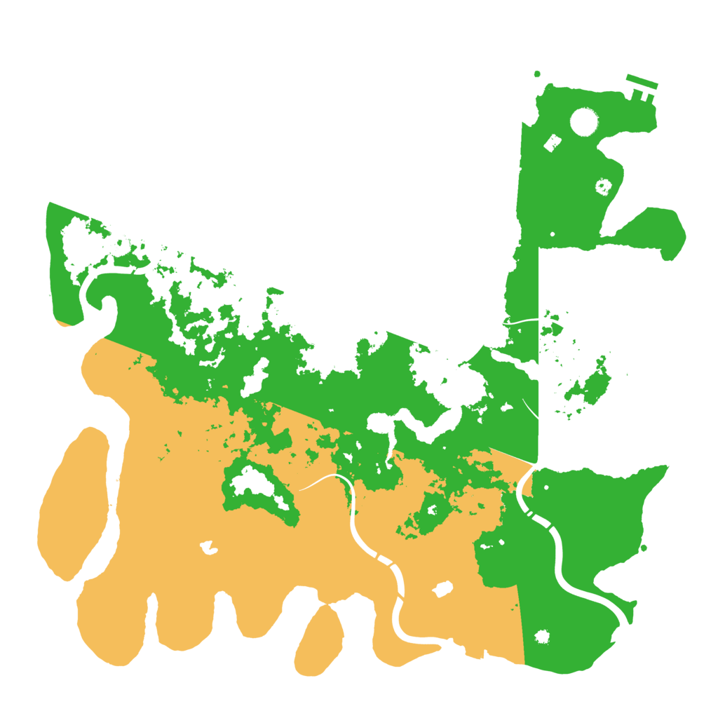 Biome Rust Map: Procedural Map, Size: 4500, Seed: 633917496