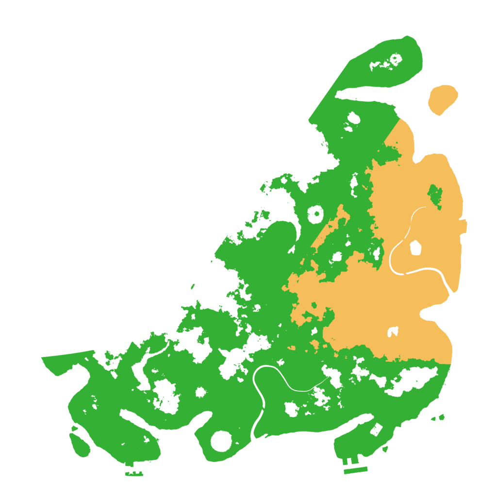 Biome Rust Map: Procedural Map, Size: 4250, Seed: 1021141949