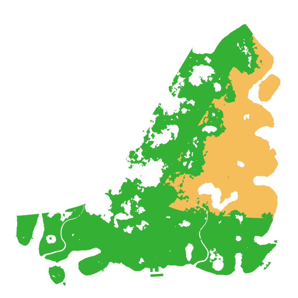 Biome Rust Map: Procedural Map, Size: 4750, Seed: 922505188