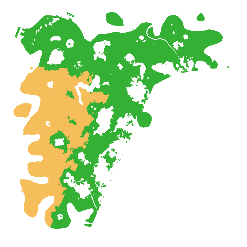 Biome Rust Map: Procedural Map, Size: 4500, Seed: 132114174