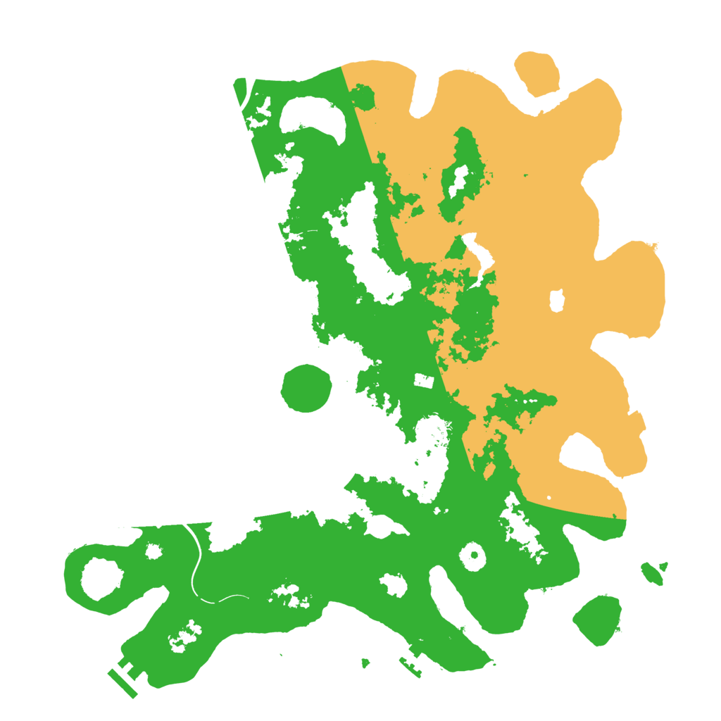 Biome Rust Map: Procedural Map, Size: 4000, Seed: 61742