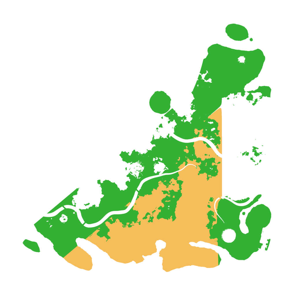 Biome Rust Map: Procedural Map, Size: 3750, Seed: 173919004