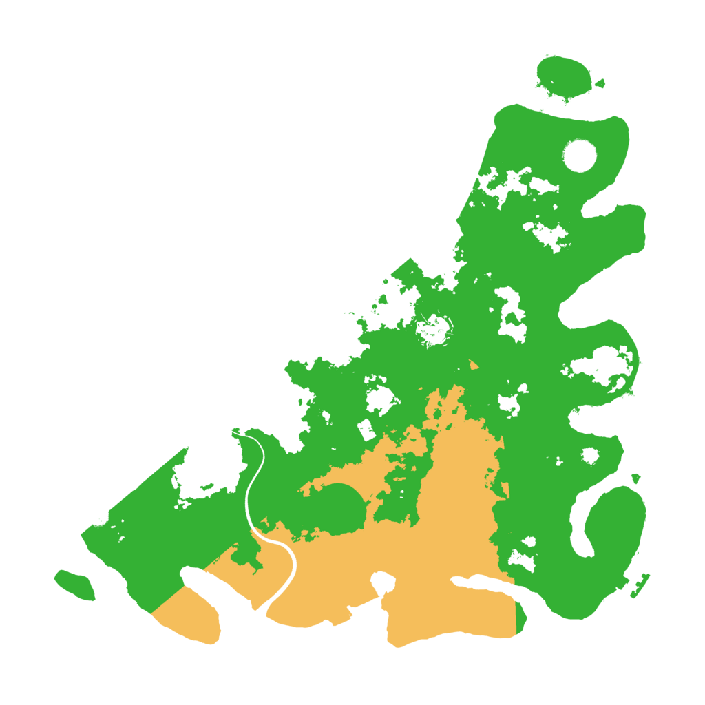 Biome Rust Map: Procedural Map, Size: 3750, Seed: 173919004