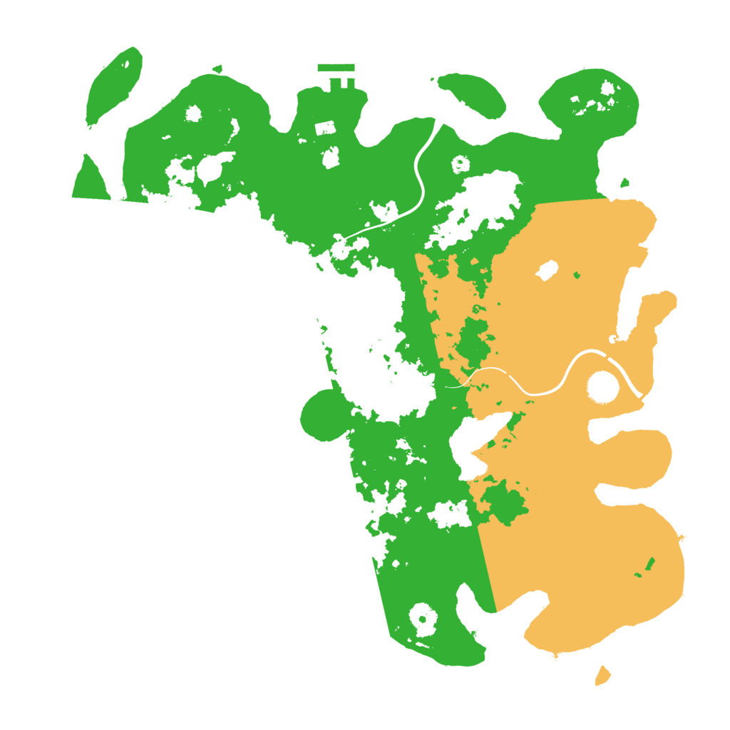 Biome Rust Map: Procedural Map, Size: 4000, Seed: 4584