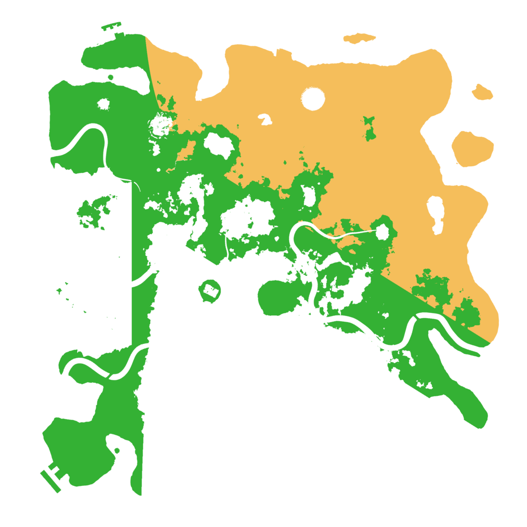Biome Rust Map: Procedural Map, Size: 4000, Seed: 2327291