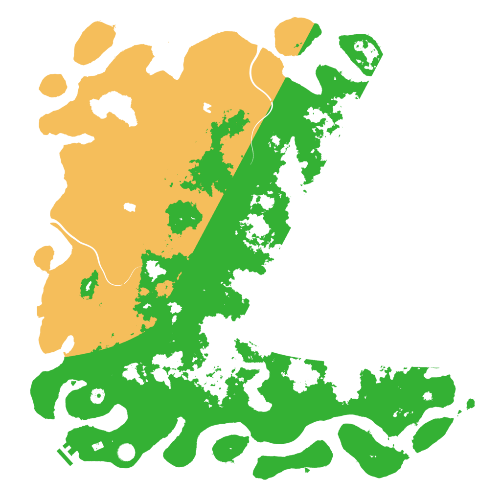 Biome Rust Map: Procedural Map, Size: 5000, Seed: 405071391